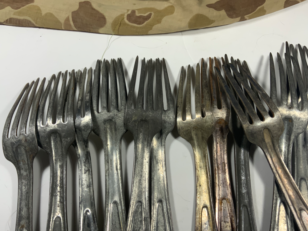 One WW2 US Army Mess Kit Fork