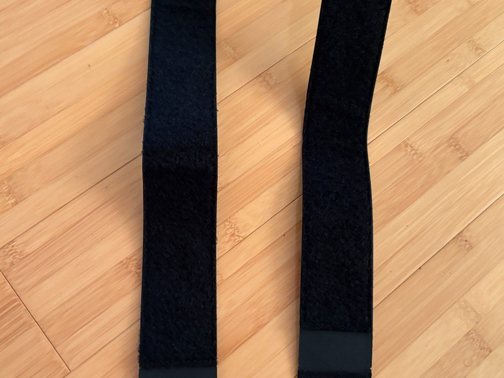 PROTECH Tactical Shoulder Strap Pair Black Laser Cut Molle Webbing 296X2 Inch
