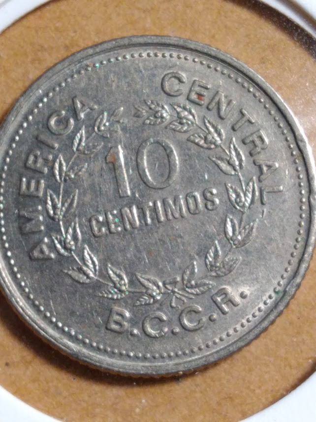 1976 Costa Rica 10 Centimos