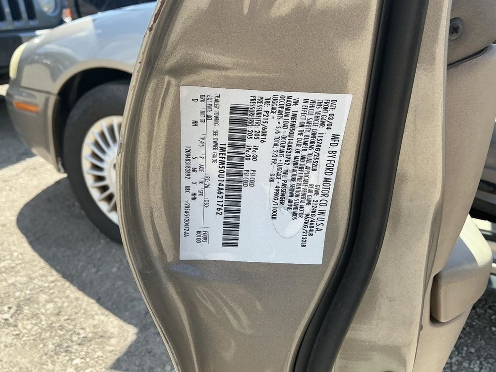 System Restraint Bag Module Front Behind Center Dash Fits 04-07 TAURUS 859909