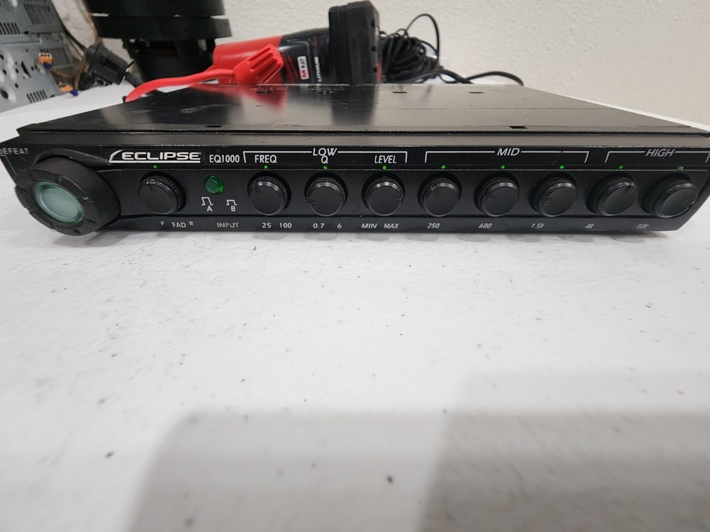 Eclipse EQ1000 Old School Car Equalizer Pre Amp eq1000