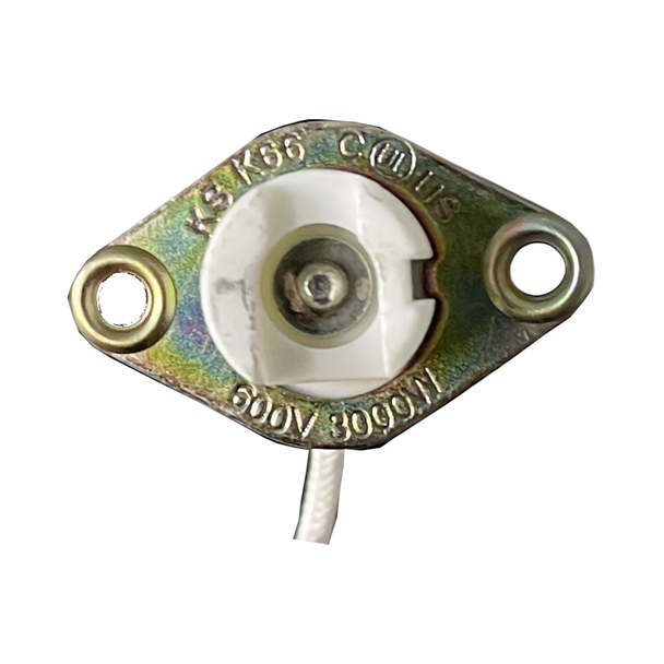 Halogen Socket - R7s Recessed Single Contact 3000W 600V Screw On
