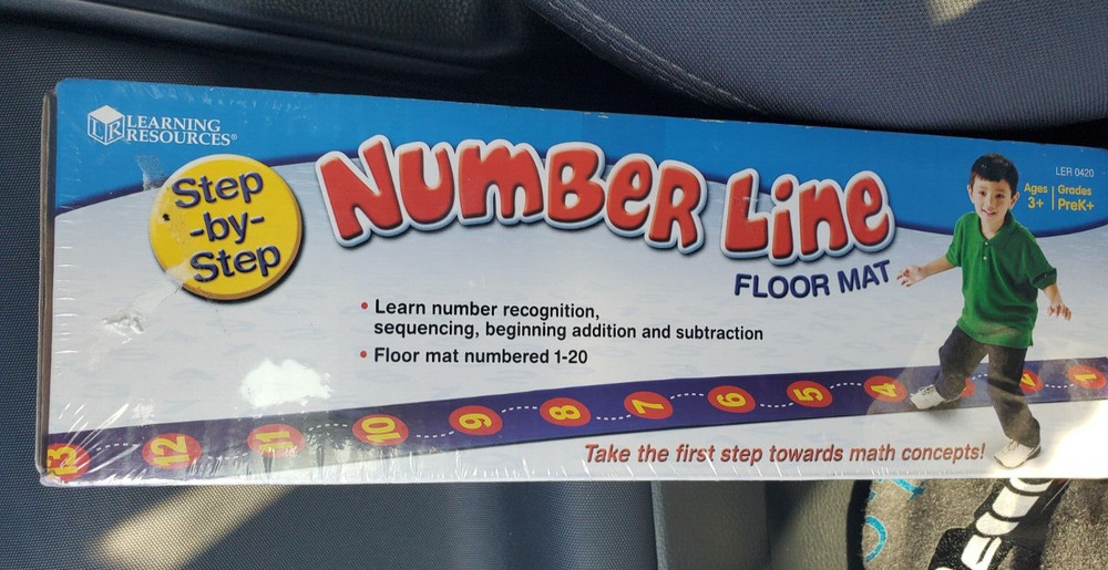 Learning Resources Step-by-Step Number Line 1-20