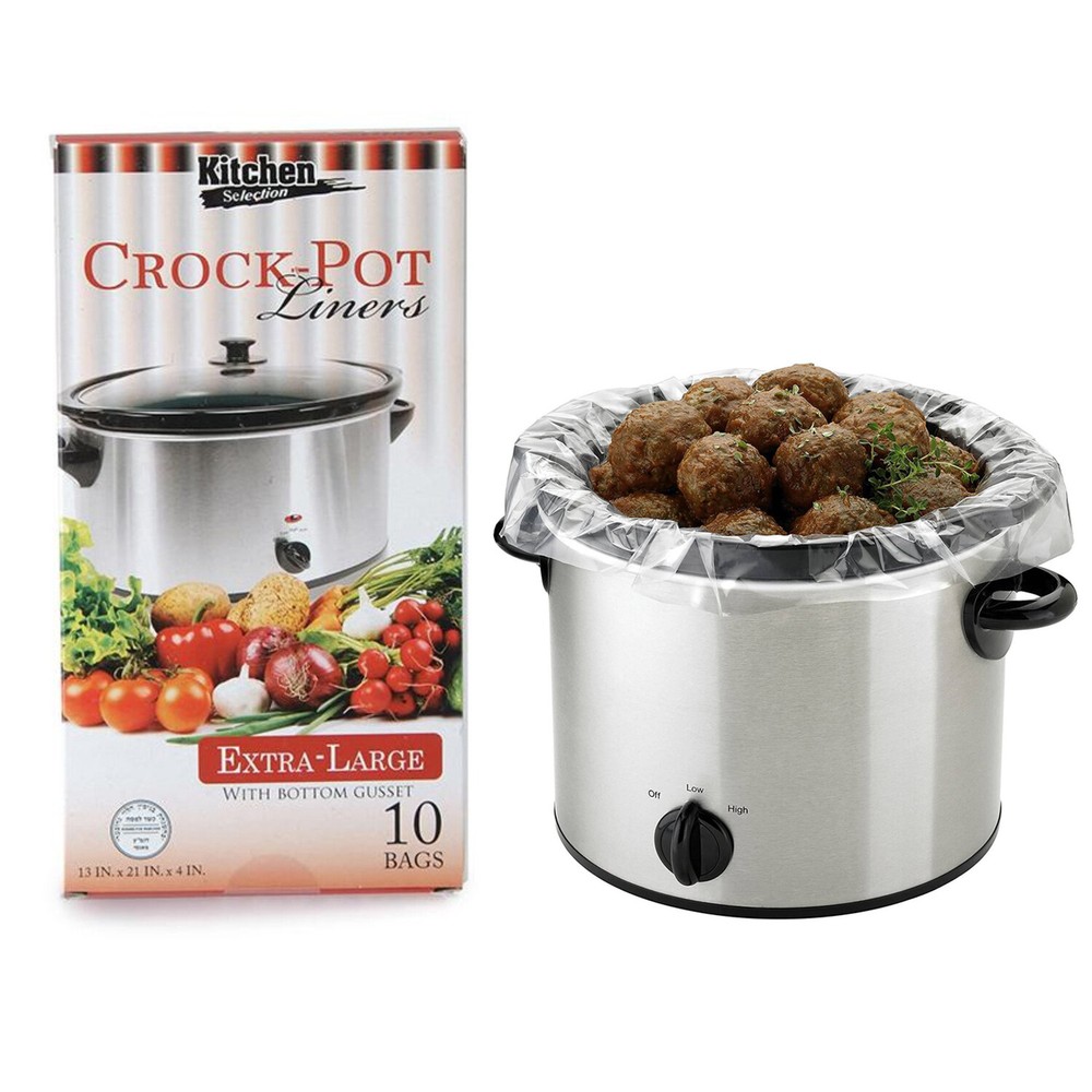 Kitchen Selection Crock Pot Liner Slow Cooker X-Large 7-8 Quart Kitchen Use