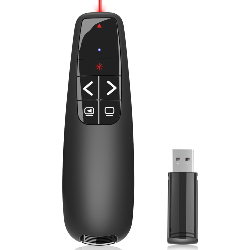 Presentation Clickers for PowerPoint, Clicker for Laptop Presentations Remote...