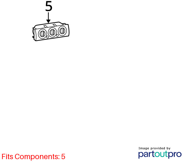 2005-2011 Toyota Tacoma Manual Climate Temperature Control AC Heat 5590004030