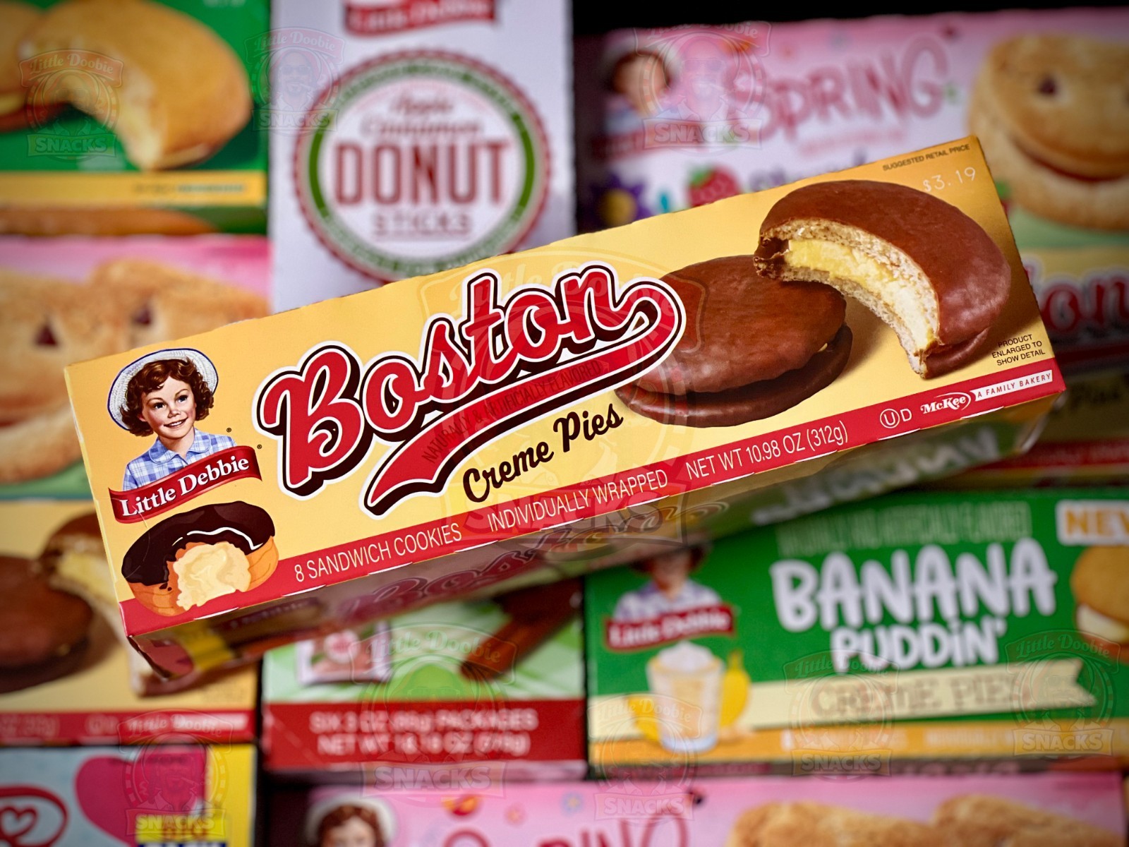 Little Debbie Boston Creme Pies - 2 BOXES - FREE SHIPPING - NEW PRODUCT 2026!