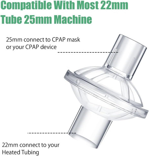 CPAP Filters 8 Pack Universal Fit Inline Filter for Cpap Machine...