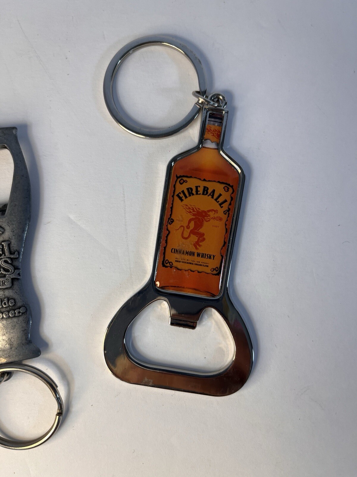 Bottle Openers Keychains Novelty Advertising Metal Samual Adams Fireball Ekco
