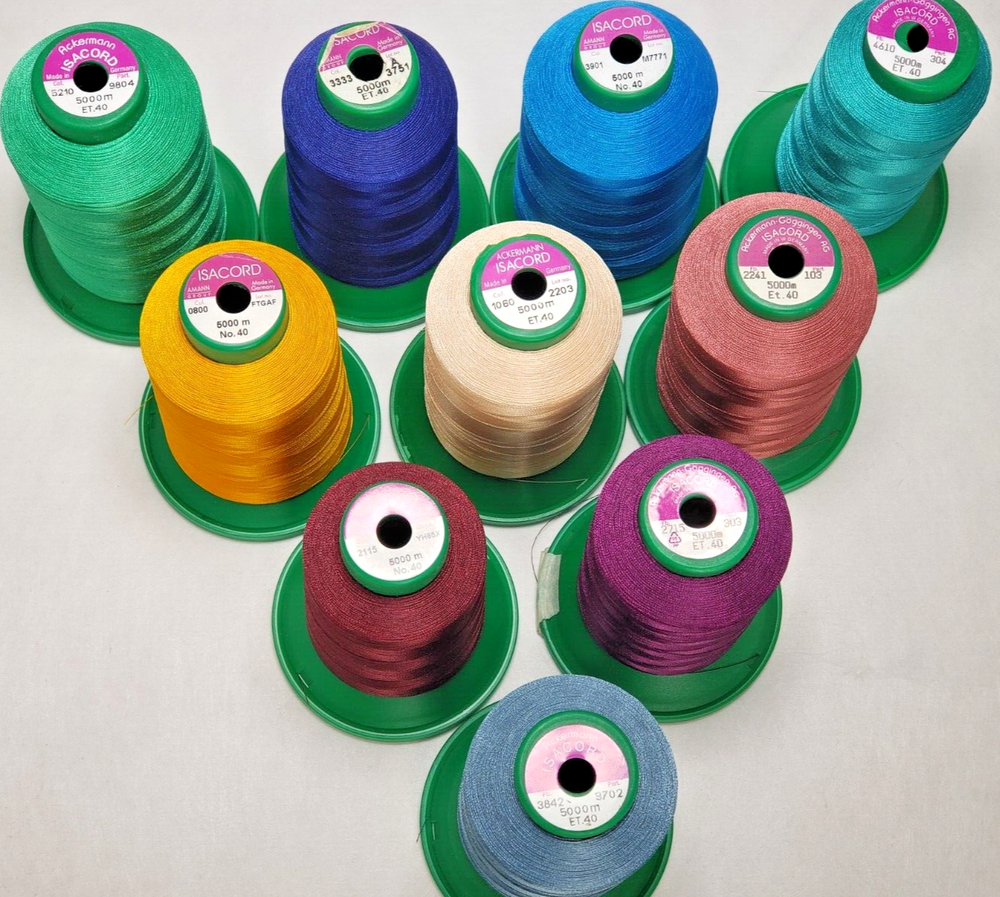 Isacord 10 pack Embroidery Thread-84