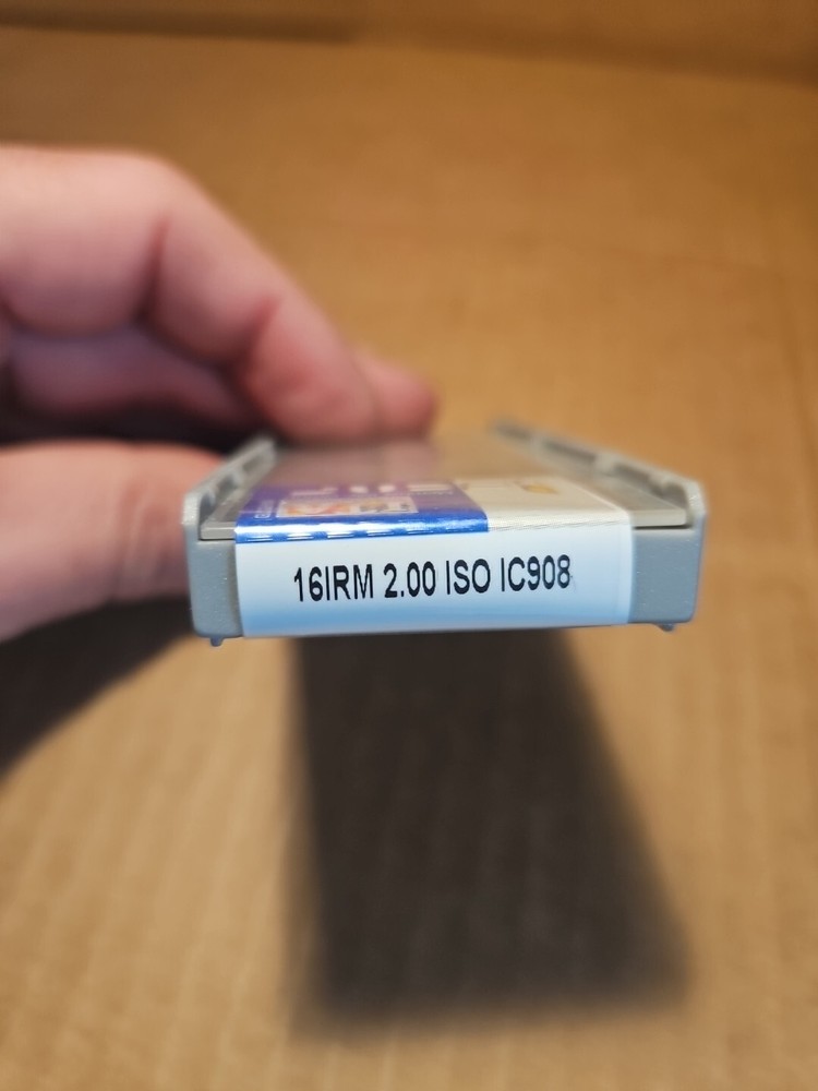 Iscar 16IRM 2.00 ISO IC908 Cutting Insert.
