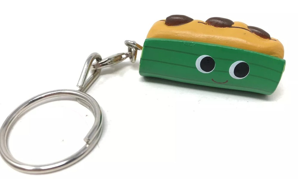 Kidrobot Yummy World Keychain~ Ants on a Log- Celery Peanut Butter Raisins Vinyl