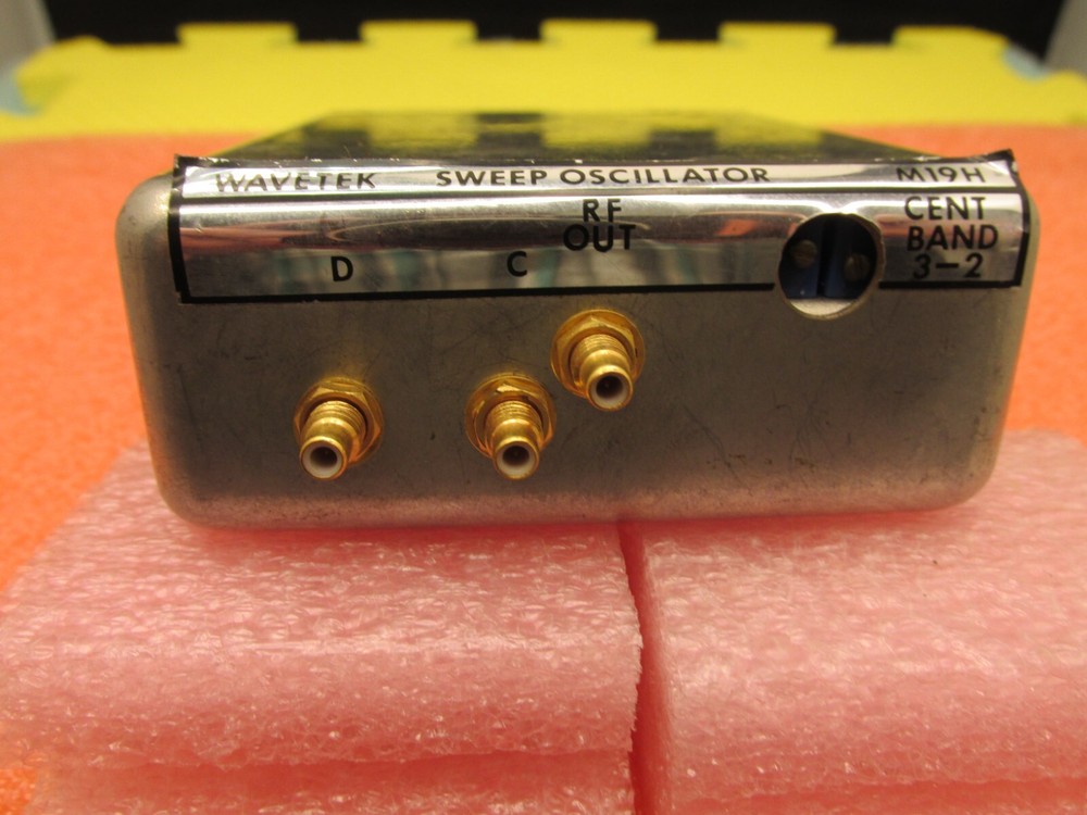 WaveTek 2001 Sweep Generator Sweep Oscillator Amplifer M19H, From Working Unit