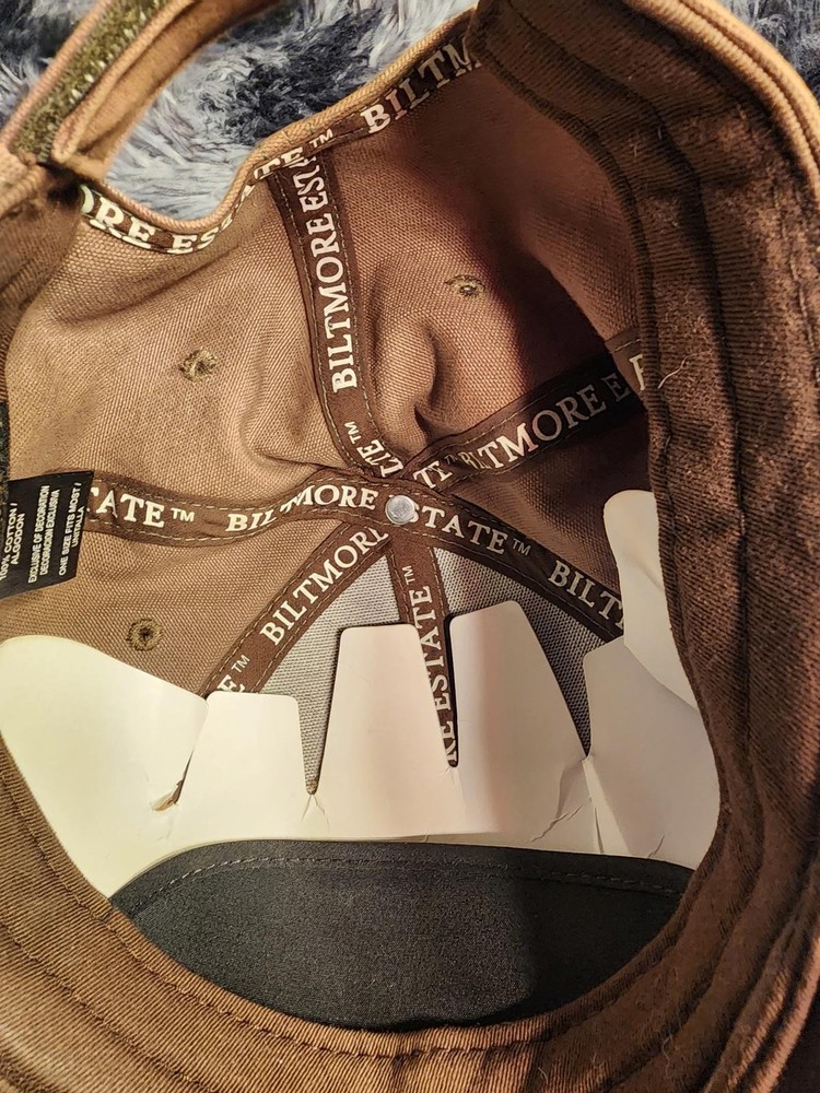 Biltmore Embroidered Beige Baseball Cap
