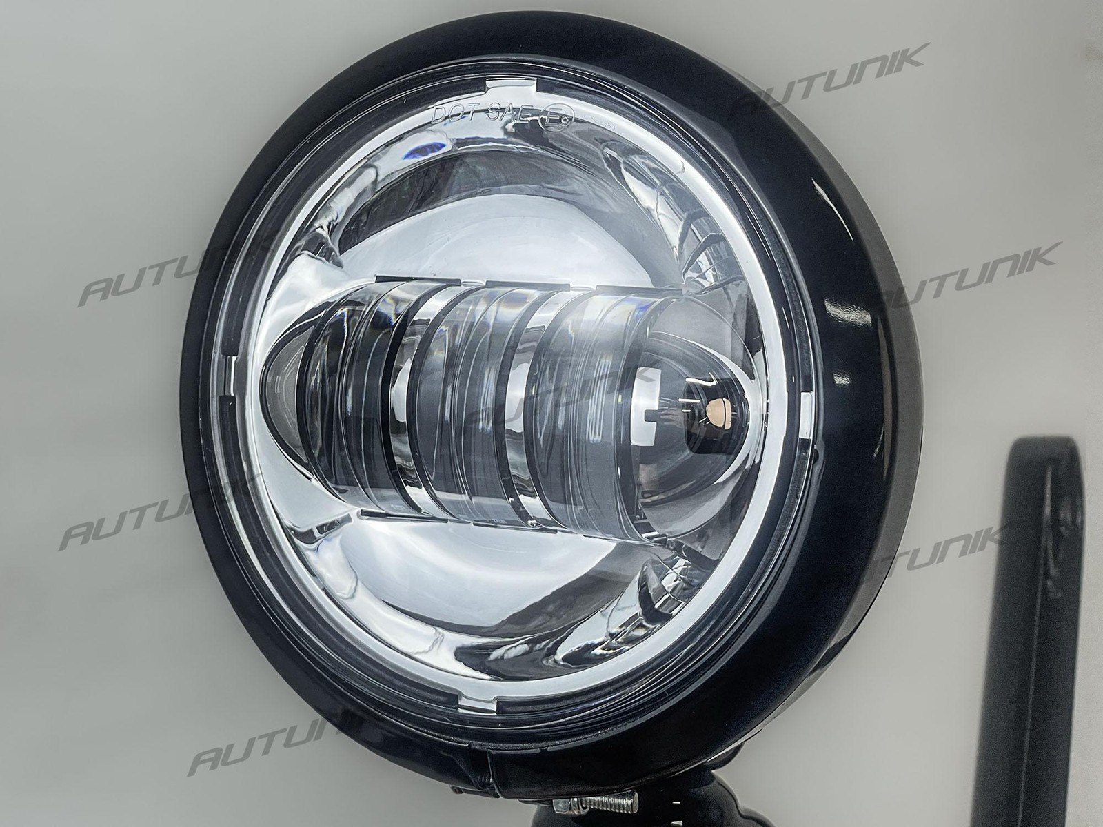 4.5" LED Fog Auxiliary Lamps for Harley Road King Street Glide Special 94-24