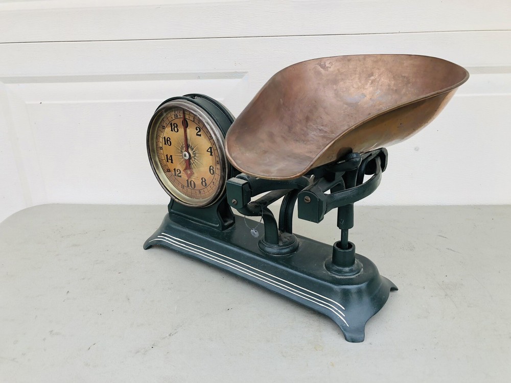 VINTAGE Jacobs Bros Scale 2 Sided General Store