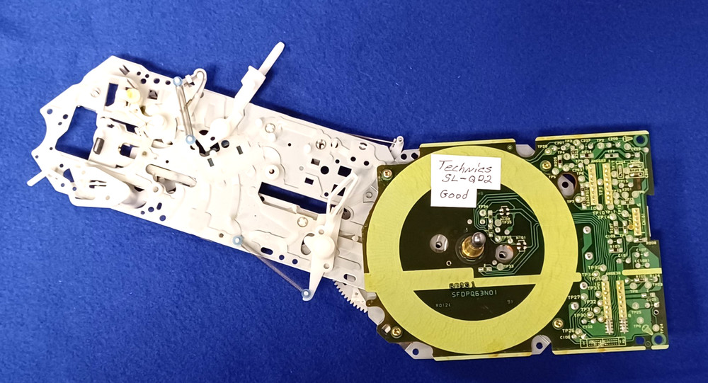 Technics SL-QD2 Direct Drive Motor Assembly Tested and Working