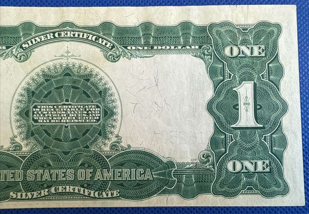 United States 1899 $1 Silver Certificate Bald Eagle Note Crisp Condition