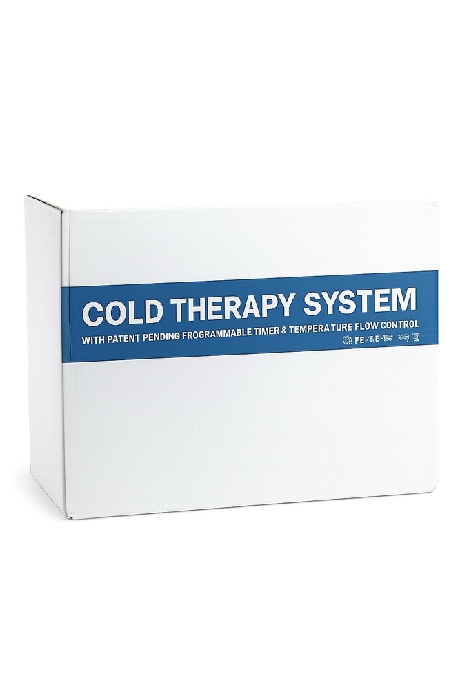 Cold Therapy Machine w/ Timer & Compression Pad – Portable Ice System