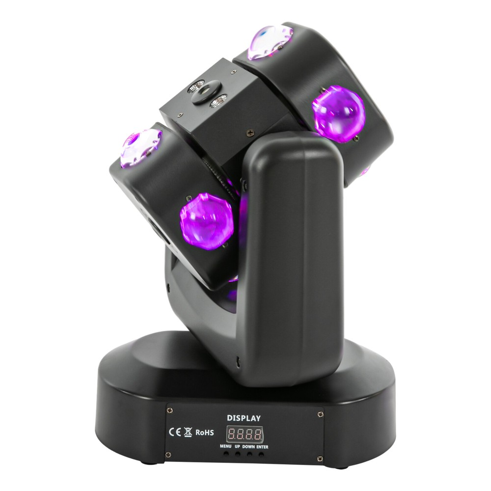 Infinite Rotating Strobe Lights DMX512 Stage Lighting Multi-Effects Party Light