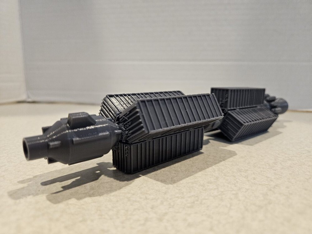 3d Printed 10in C-BSG Colonial Movers Frighter