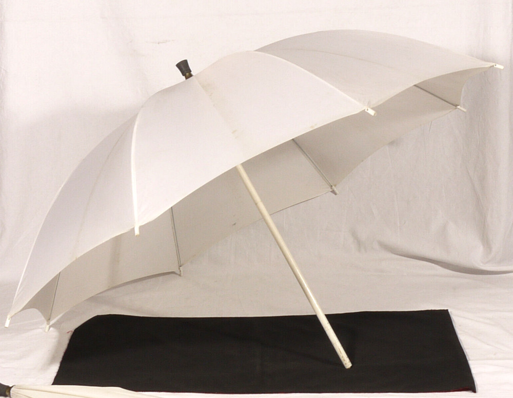 PRL) EPG 2x WHITE SOFTBOX UMBRELLA DIFFUSER 105 cm FLASH PHOTO STUDIO