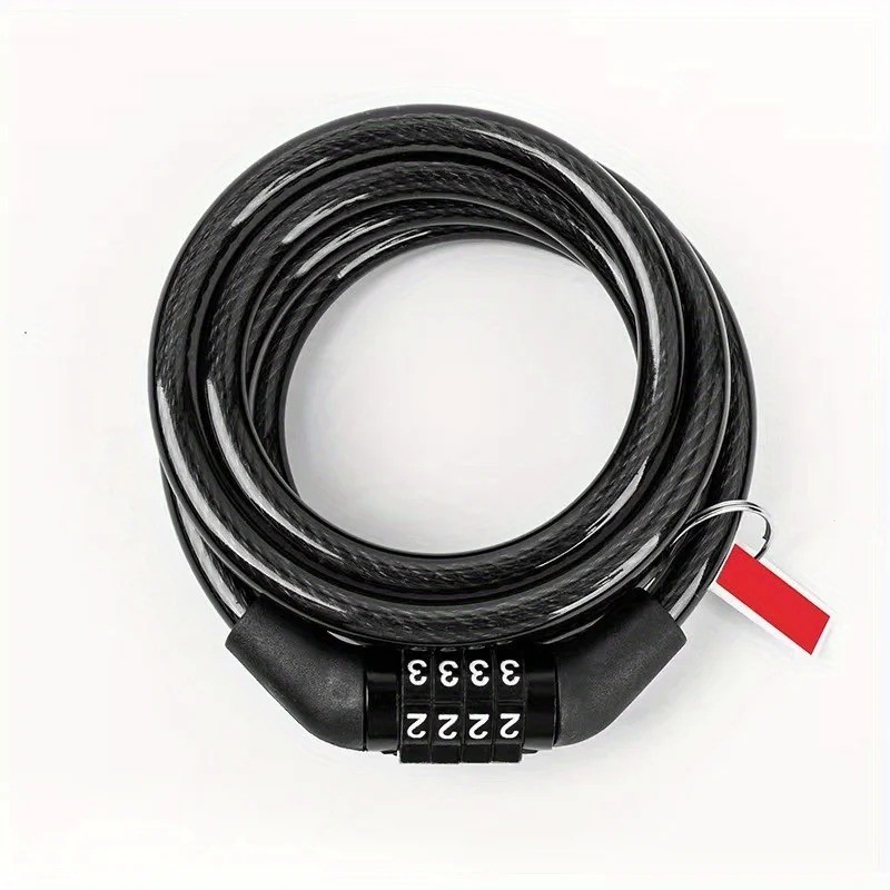 BIKE LOCK HEAVY DUTY STRONG FOR CYCLE MOTORCYCLE MOTOR BIKE COMBINATION SECURITY