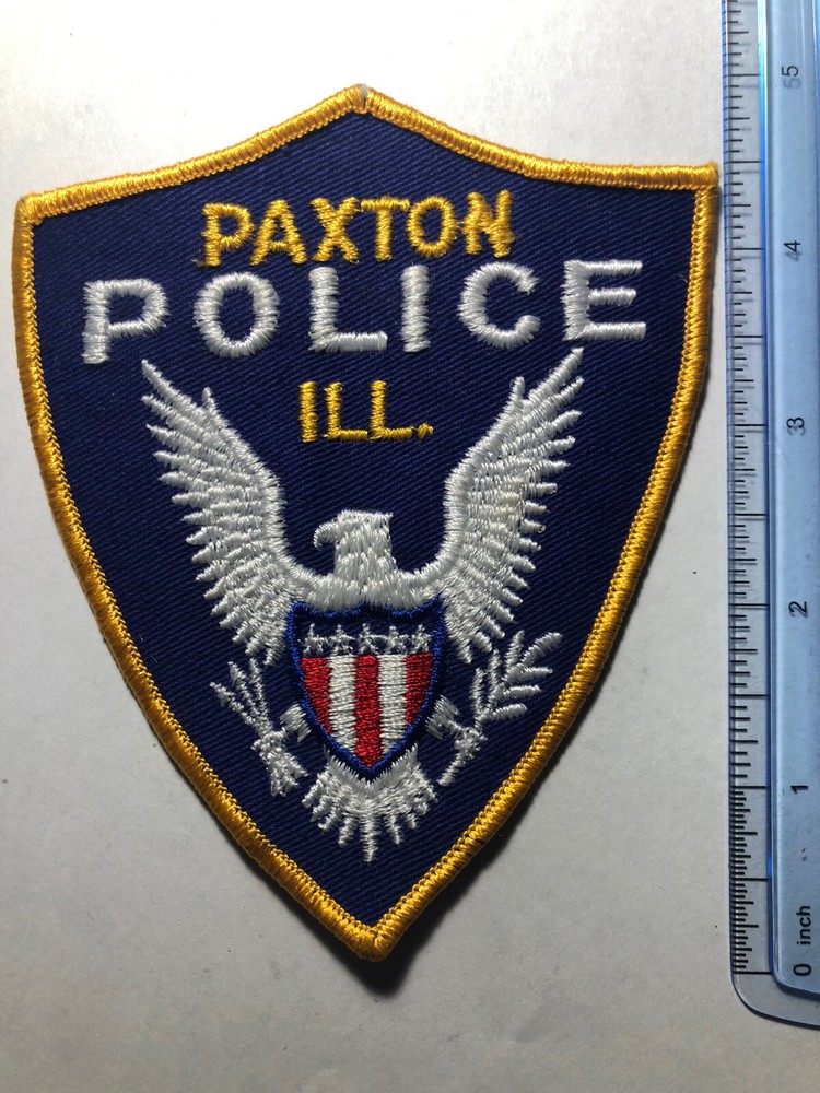Paxton Illinois Police Patch