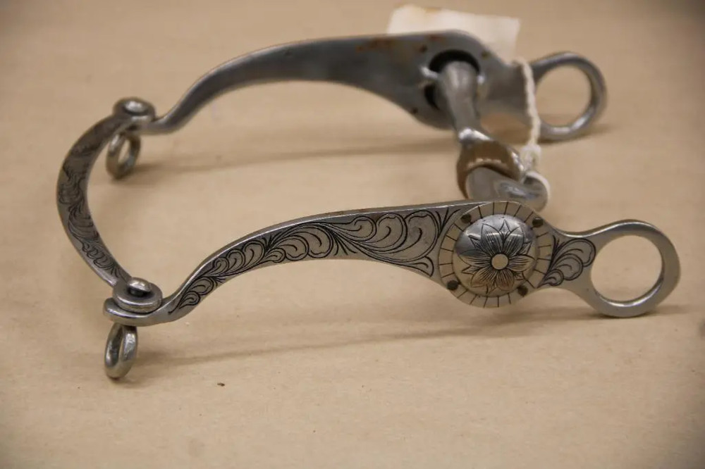 A. Buermann Bit, Engraved by Bill Heisman VGUC
