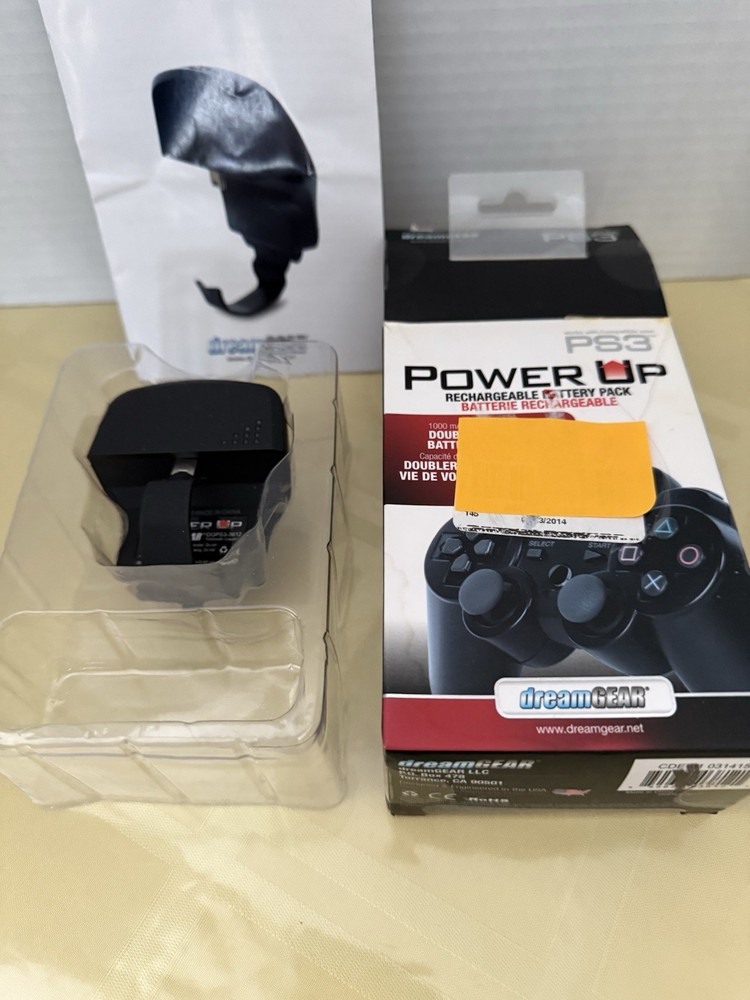 PS3 Power up Rechargeable Battery Pack