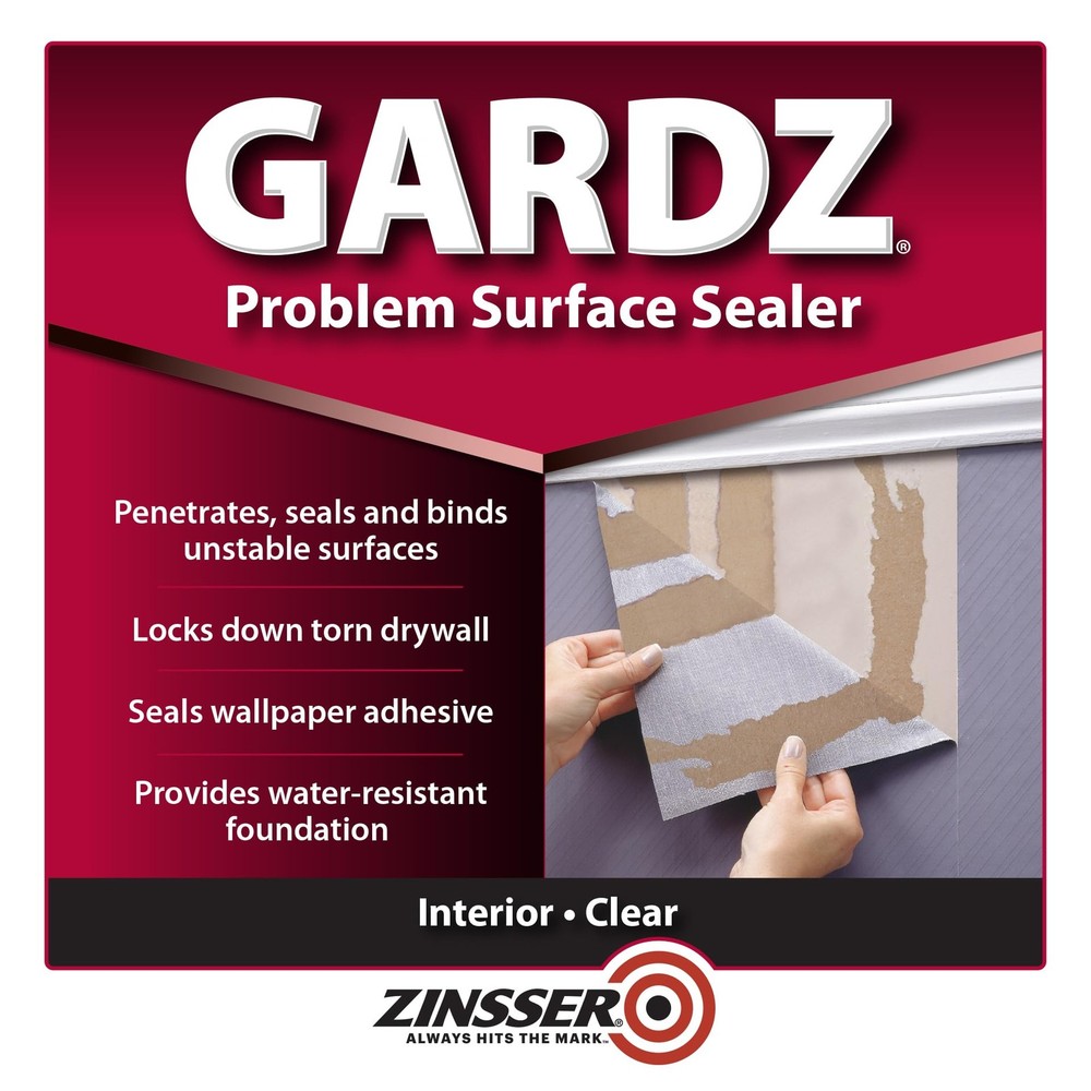 qt Zinsser 02304 Clear Zinsser, Gardz Water-Based Problem Quart,