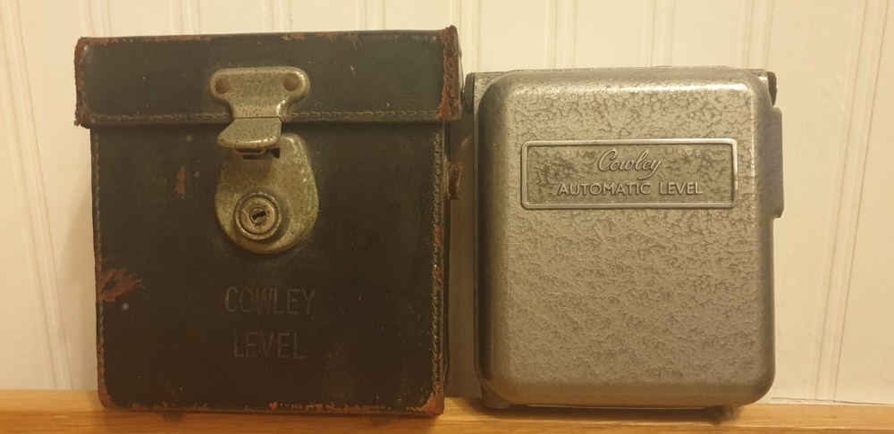 Vintage Cowley Automatic Level With Original Case - Untested