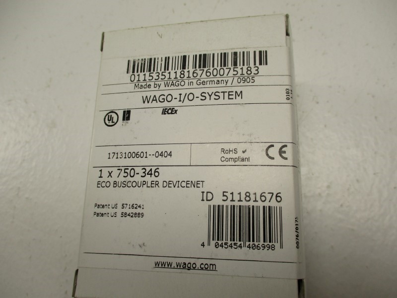 WAGO 750-346 NSFS