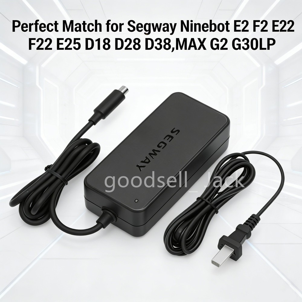 OEM 71Wh AC Adapter for Segway Ninebot MAX G2 G30LP , E2 F2 E22 E25 D18 D28 D38
