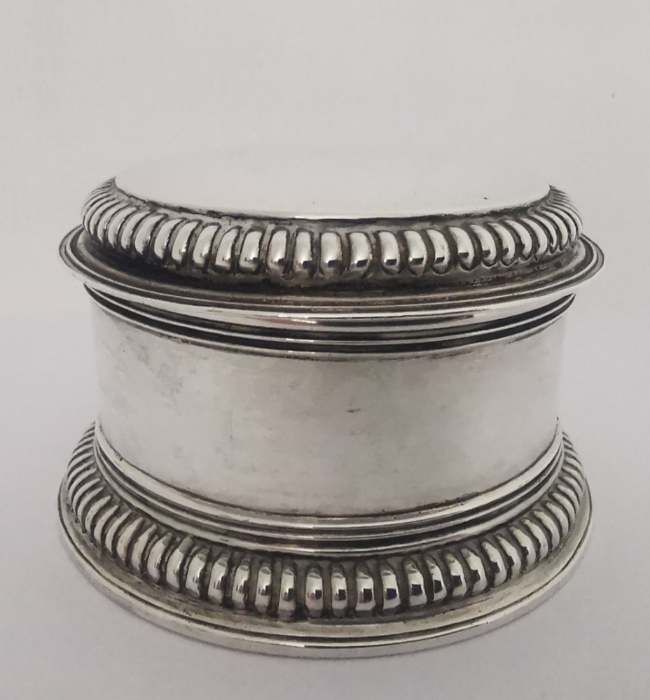 Large Georgian Solid Silver Tobacco Box - Dublin 1806.