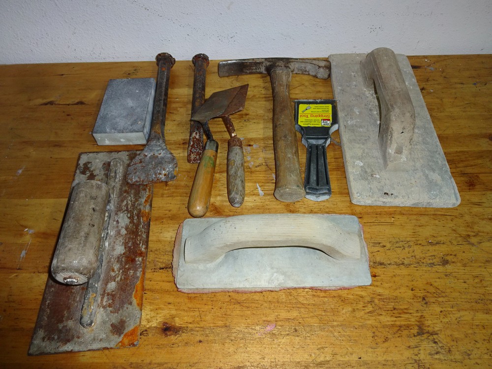 Assorted Masonry Tools