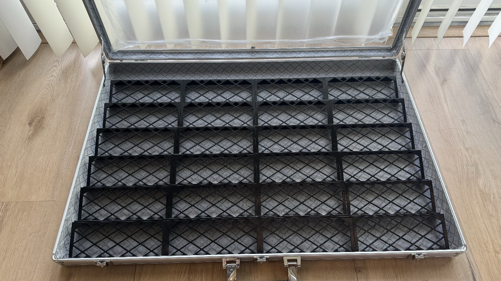 Display Case Card Riser Stands – Designed for 34” x 22” Display Cases Horizontal