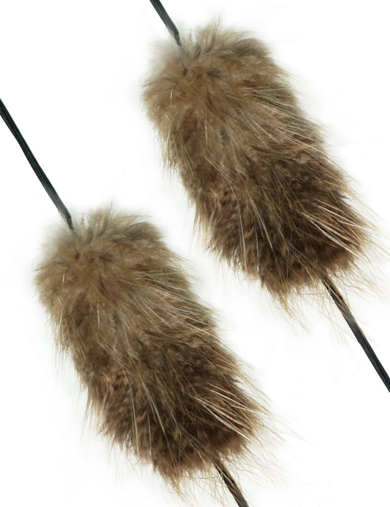 THREE ARCHERS Beaver Balls Bow String Silencers 2 Pack – Traditional Arche