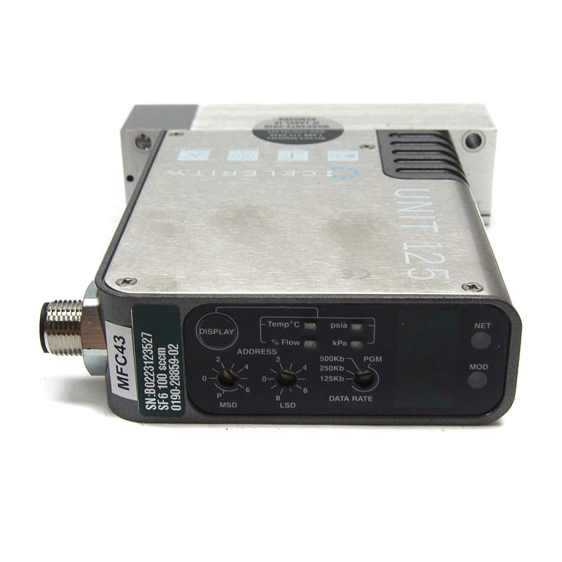 Celerity Unit IFC-125C Mass Flow Controller MFC (SF6/100cc) D-Net Digital C-Seal