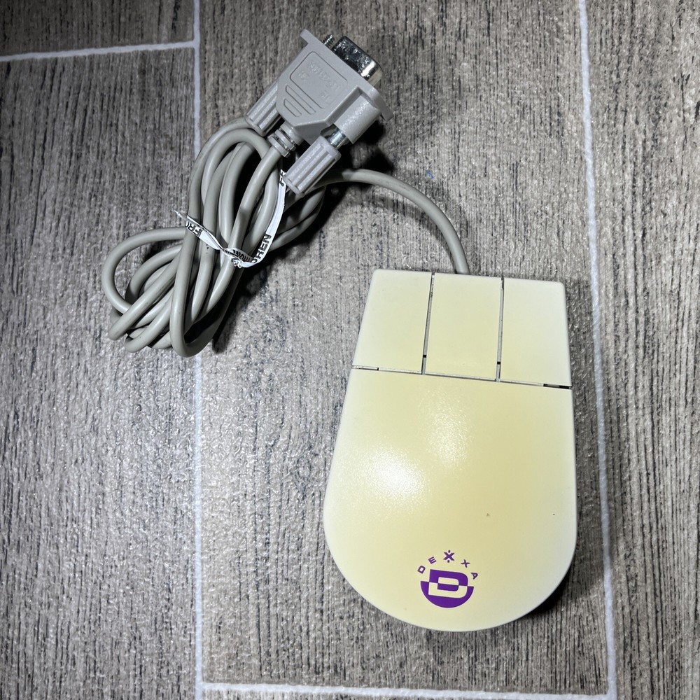 Vintage DEXXA Mouse MF21 9F DZLMF21 3 button Mouse