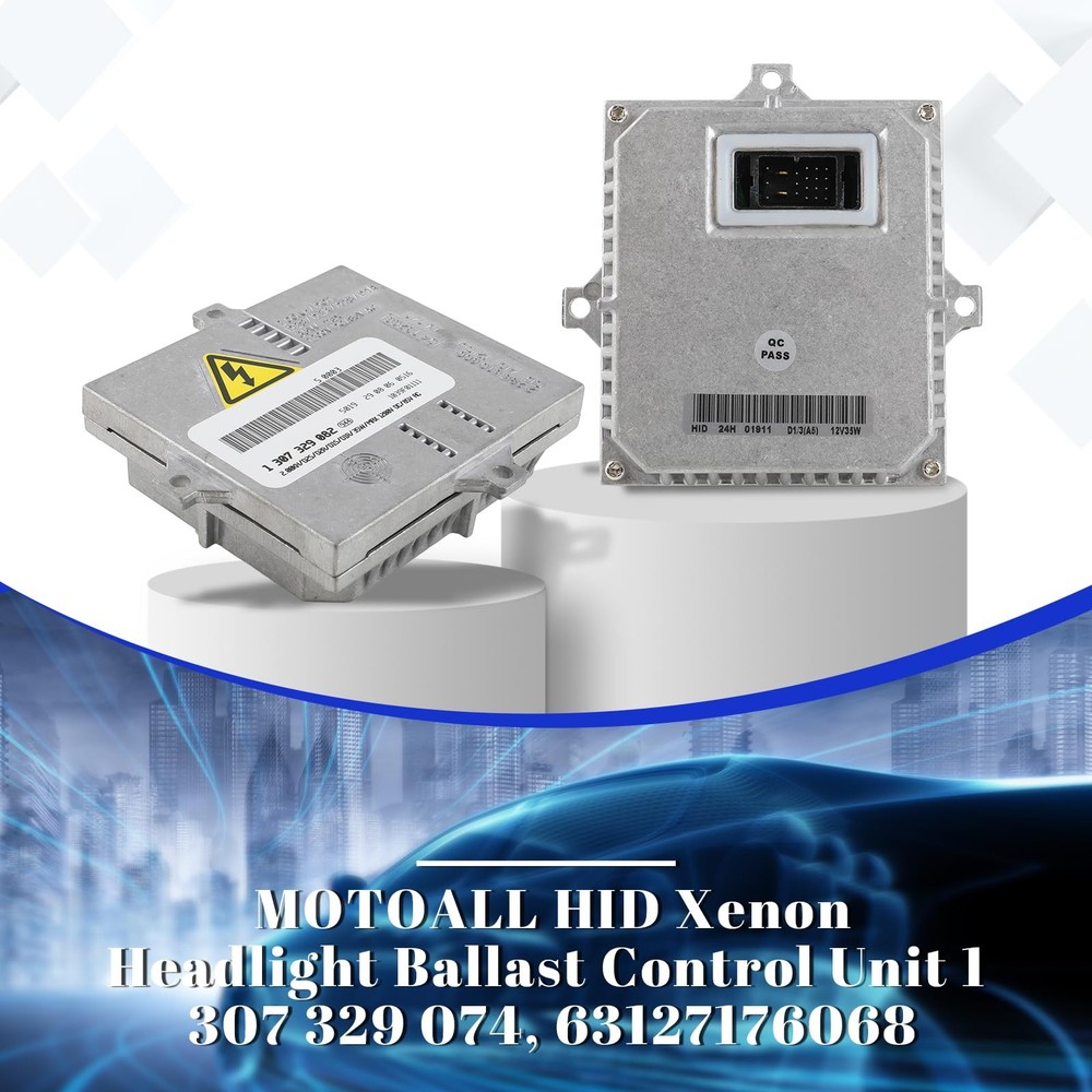 HID Xenon Headlight Ballast Control Unit Module 1307329082, Silver