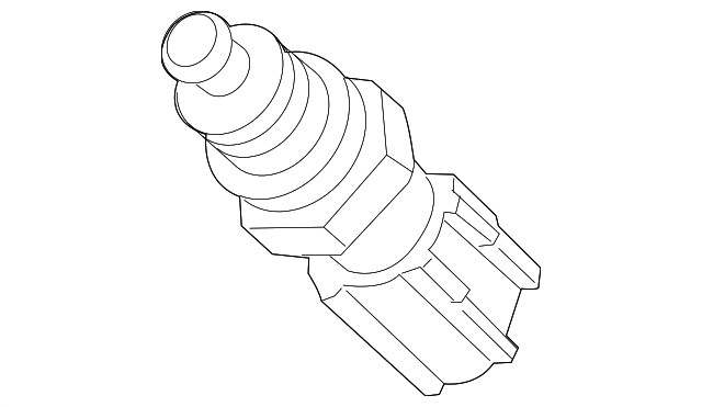 Genuine Ford Engine Coolant Temperature Sensor 7M5Z-12A648-B