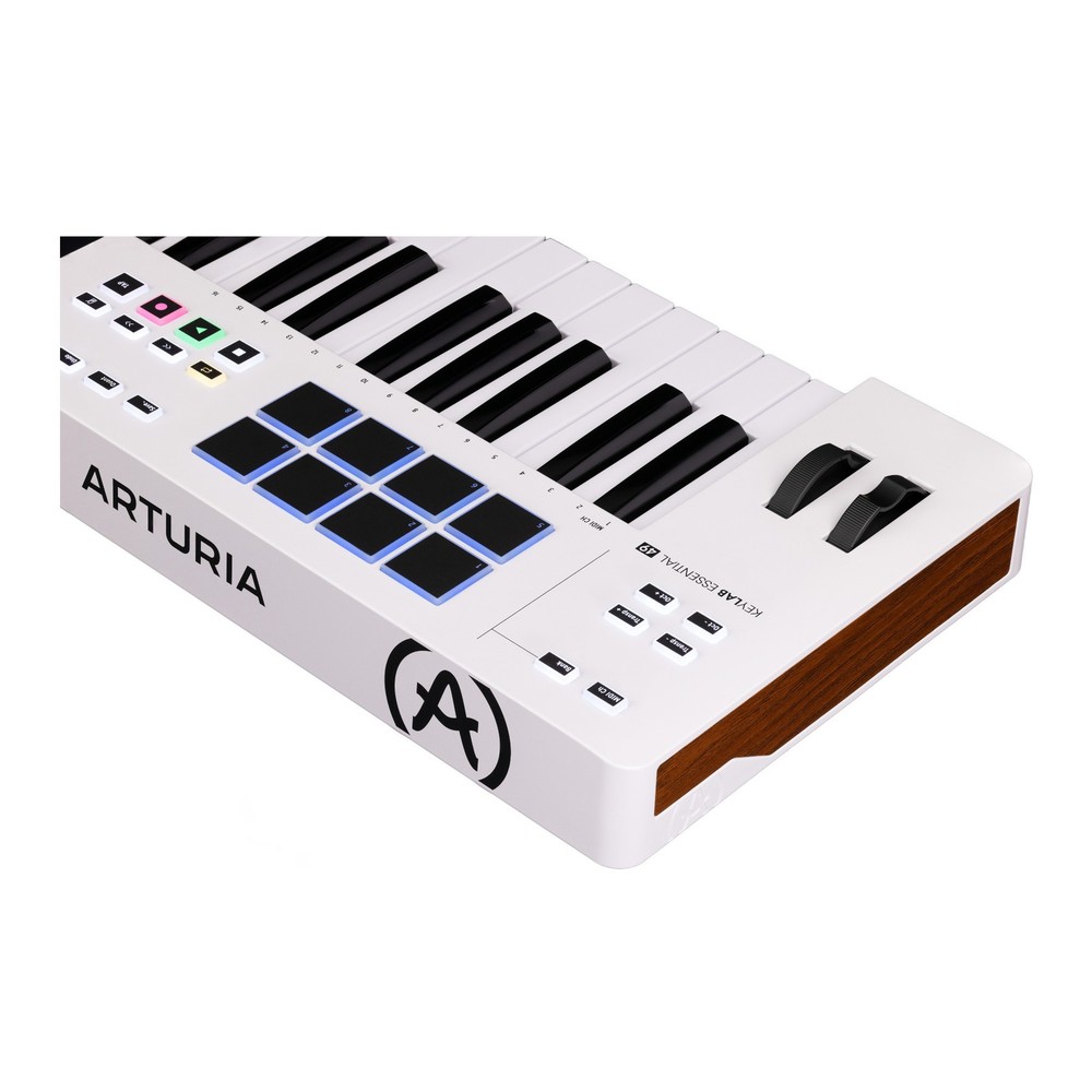 Arturia KeyLab Essential 61 mk3 MIDI Keyboard Controller with Stand Bundle