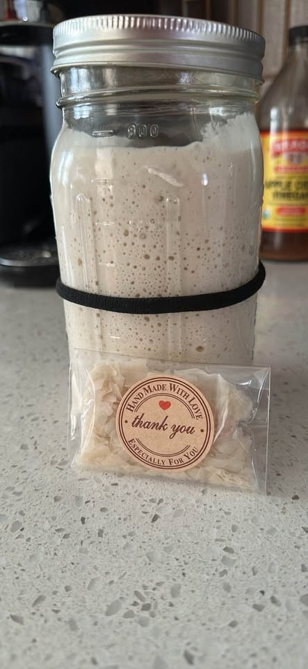 Dehydrated Sourdough Starter - 2 years old, wildly active!