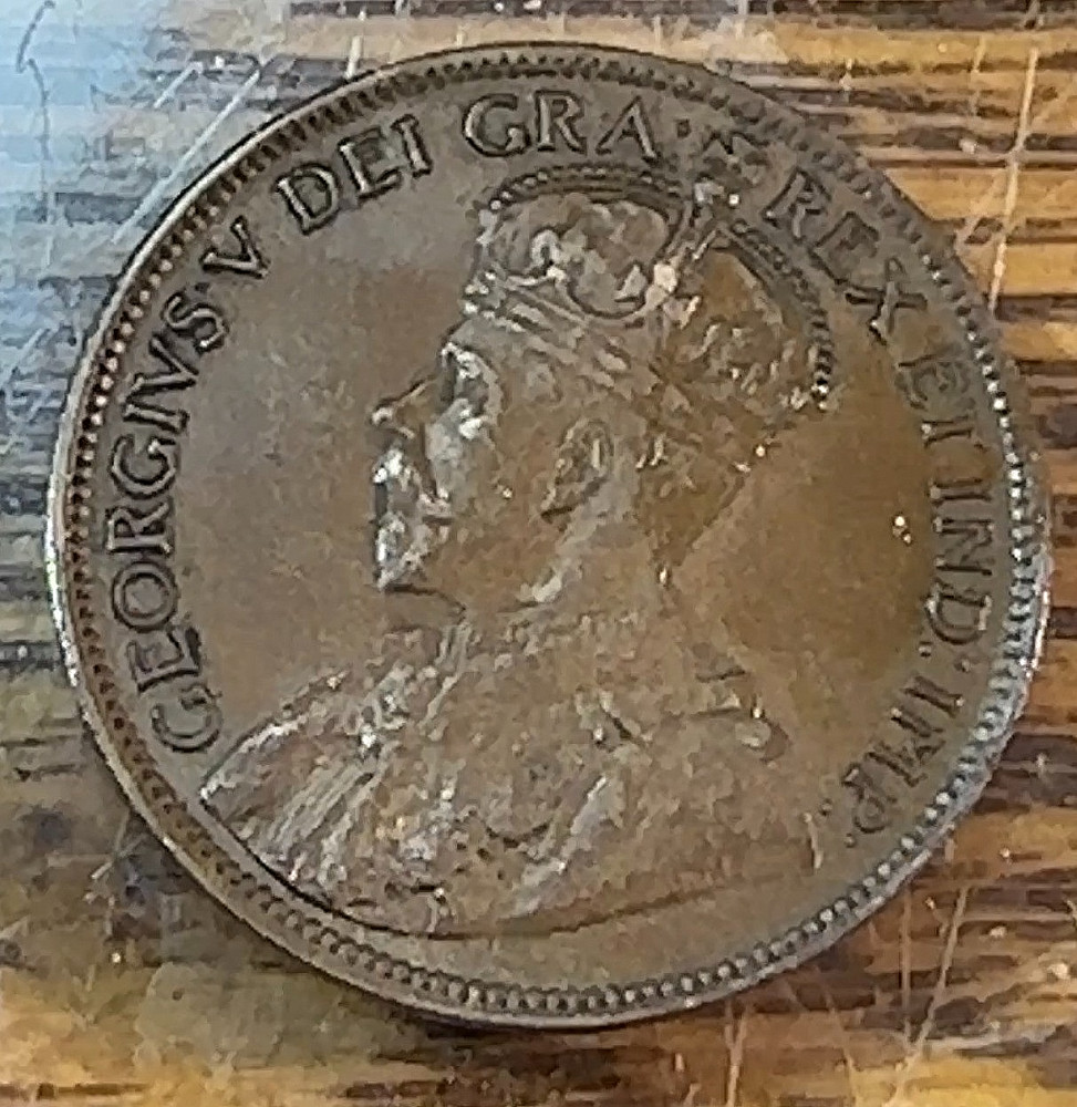 1915 Canada Large Cent Nice Original AU CHRC