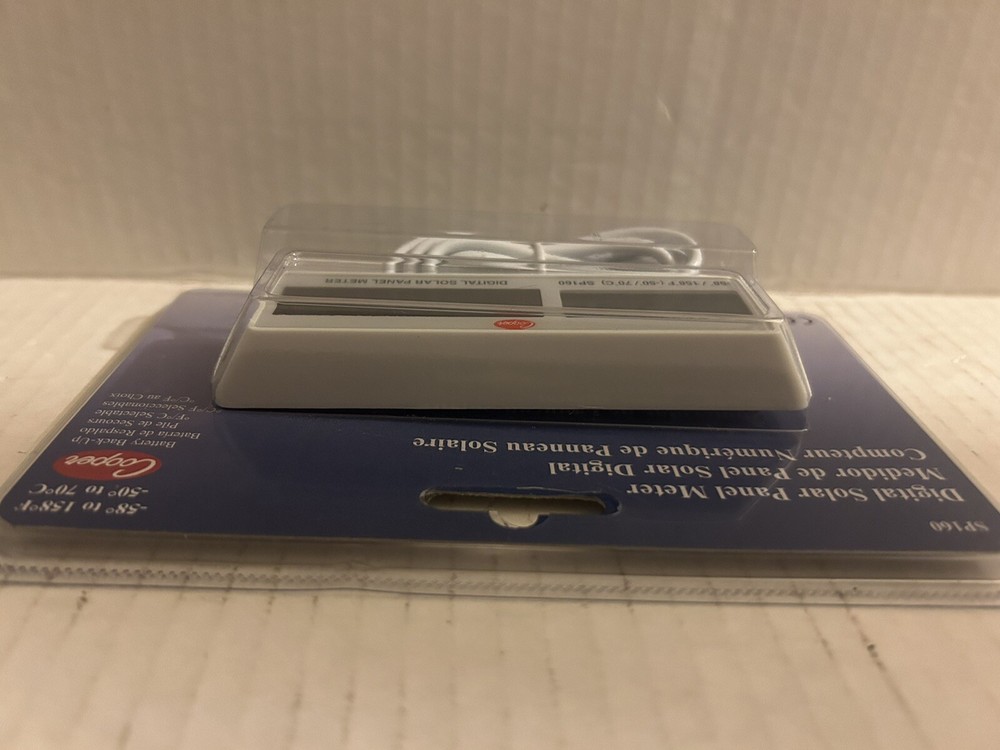 Cooper SP160 Digital Solar Panel Meter