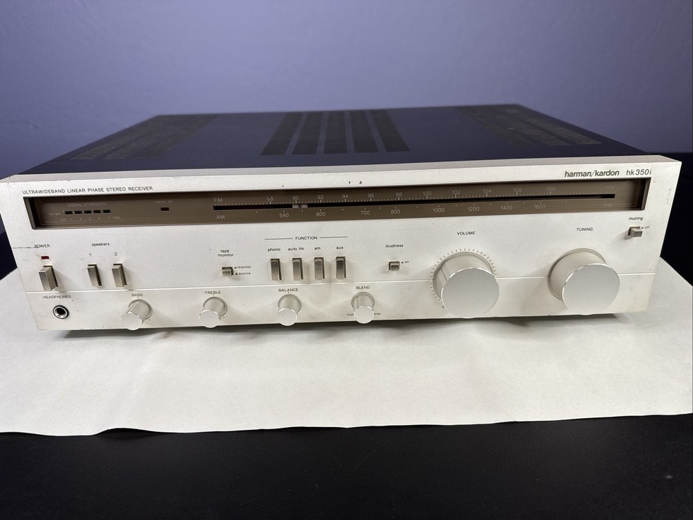 Harman Kardon hk350i Stereo Receiver AUX Untested