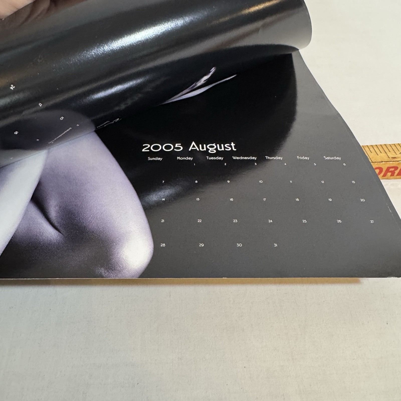 2005 Monte Christo Featuring Cigars & Silver Female Model Calendar **