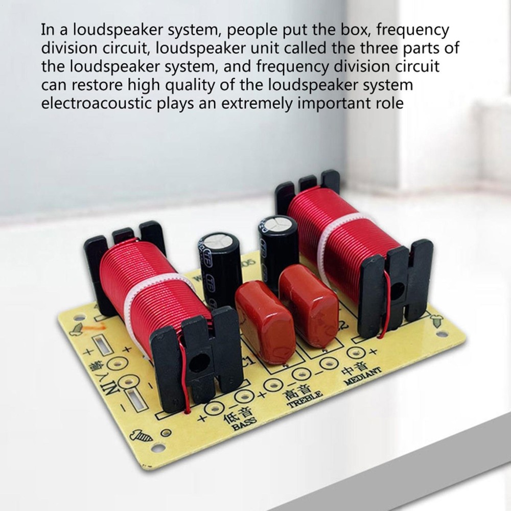 3 Way Speaker Frequency Divider 150W Hi-Fi Crossover Filter Module Board