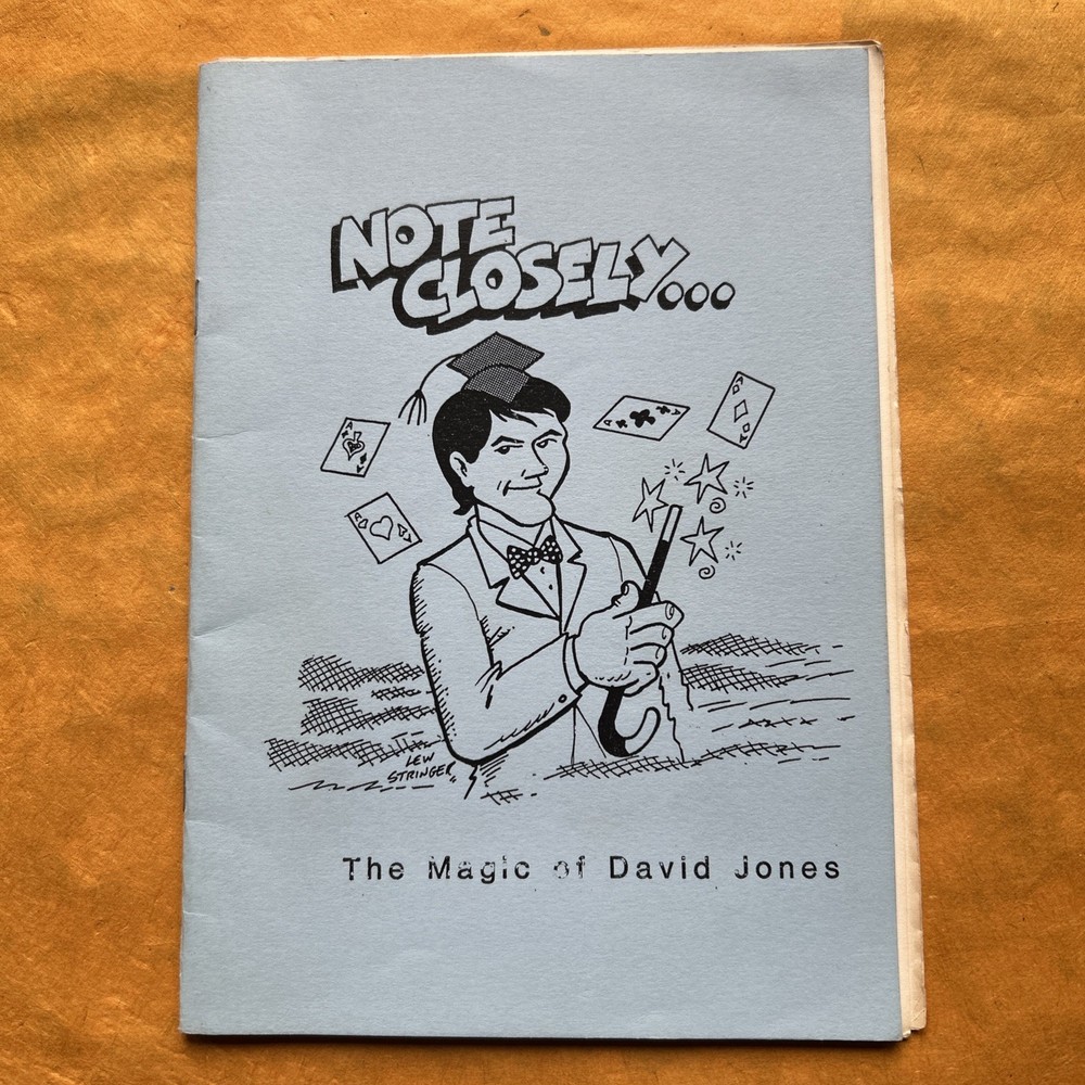 Note Closely, David Jones, 1991